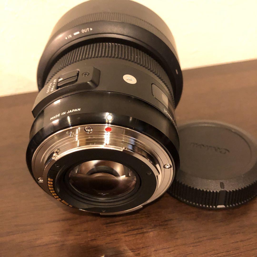 SIGMA 30mm F1.4DC Canon用　最終値下げ❣️