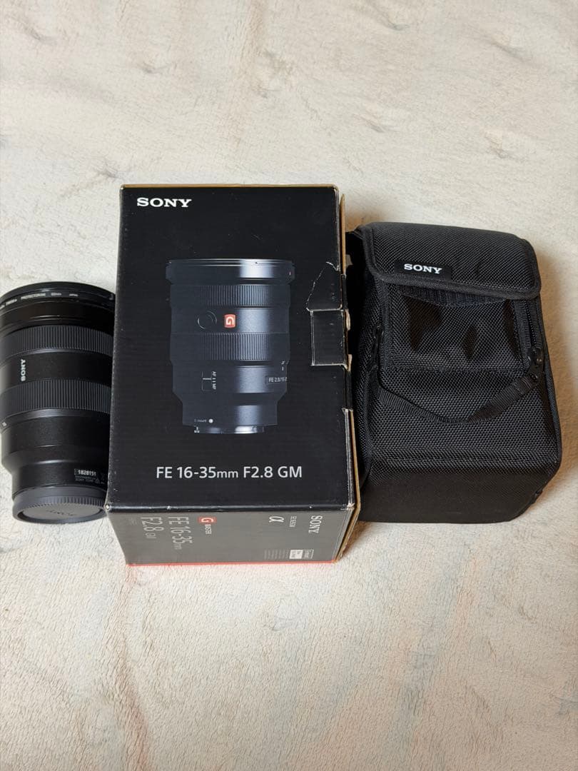 SONY FE 16-35mm F2.8 GM (UVフィルター付き)