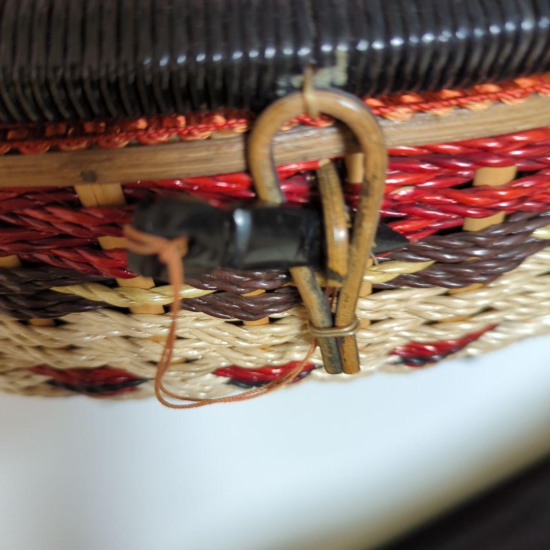 人気ソーイングボックス　裁縫箱　脚付　アンティーク　昭和レトロ