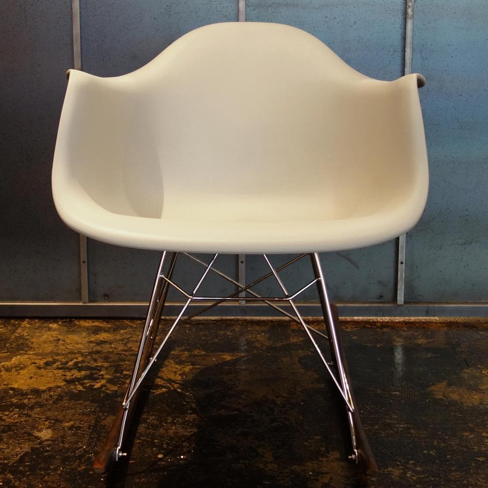 イームズ RAR シェルチェアー イス 椅子 Eames ライトグレー/BR