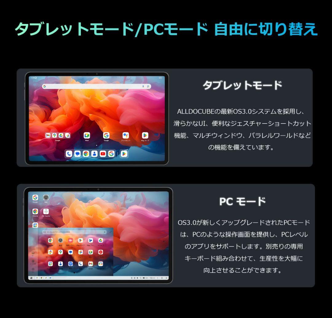 Androidタブレット本体 Alldocube iPlay 60 Pro 12.1\" 8/128