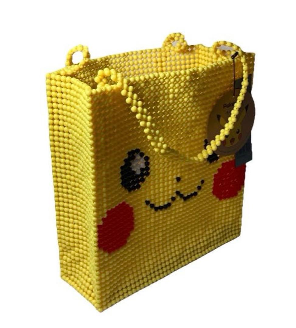 JEANASIS ピカチュウコレクション　ビーズトートバッグ　★未使用タグ付き