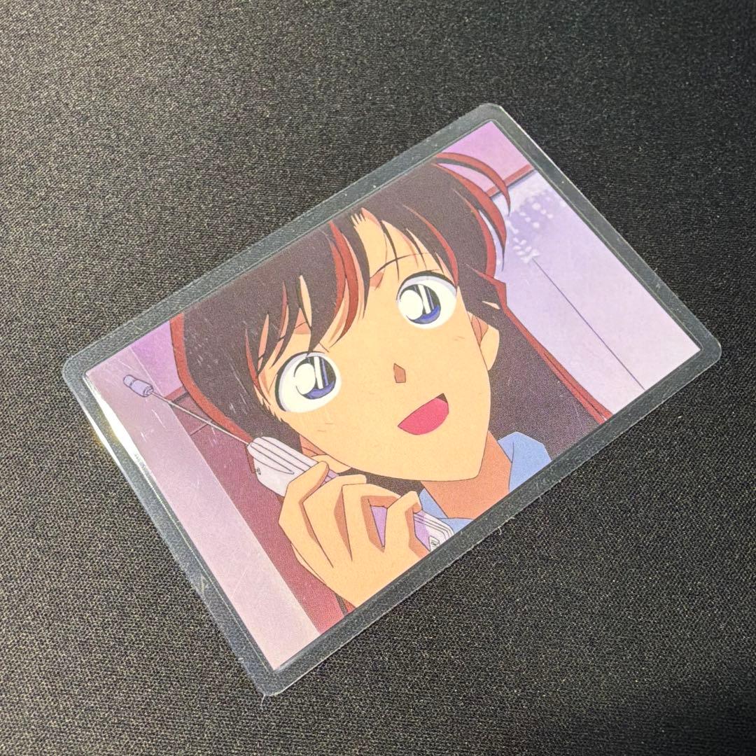 名探偵コナン 毛利蘭　ラミネートカード　No.017