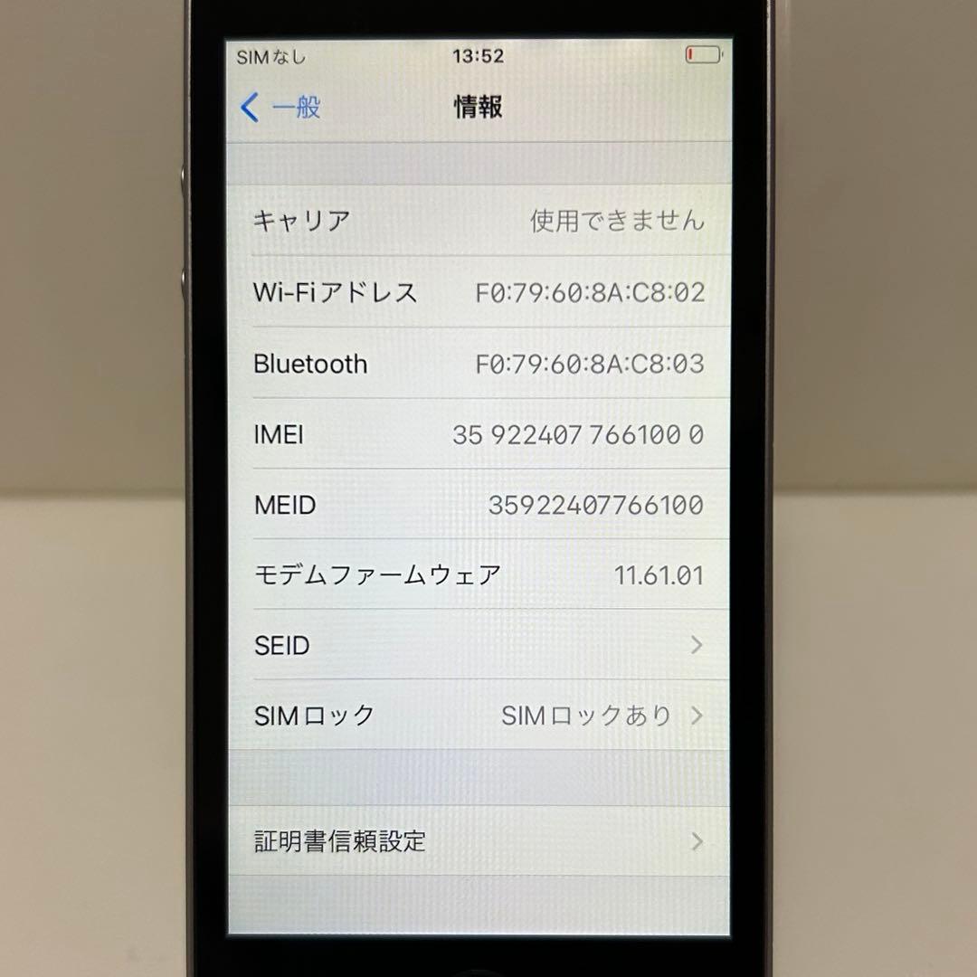 iPhone SE 第1世代 T016446