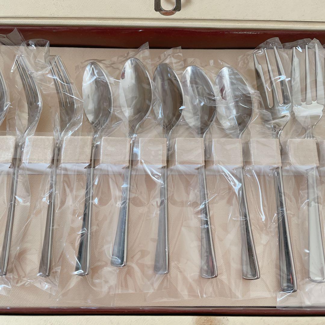 アズマ AZUMA カトラリー 18-8 ディナーセット 45ピース ウィング