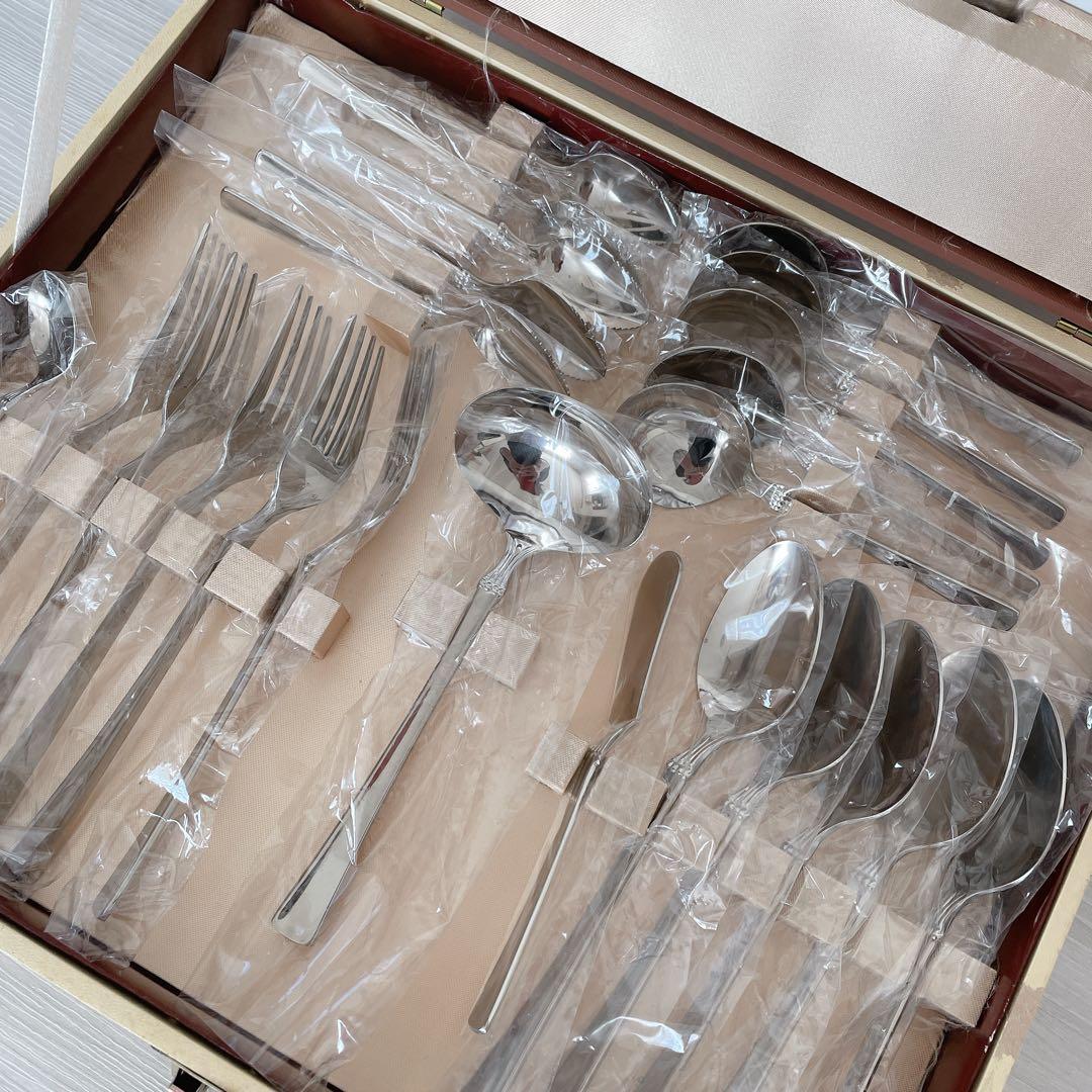 アズマ AZUMA カトラリー 18-8 ディナーセット 45ピース ウィング