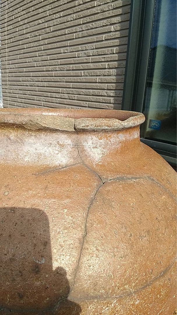 古信楽 六古窯 信楽 大壺 古美術 茶道具 煎茶器 アンティーク 中国美術