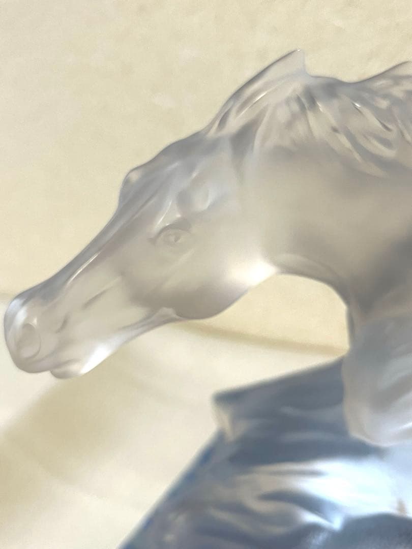 【世界188体限定】Lalique ポセイドンの馬　ラリック　クリスタル　希少