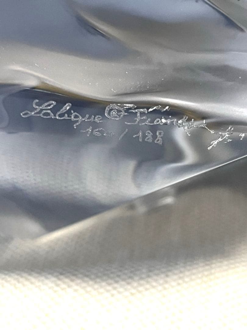 【世界188体限定】Lalique ポセイドンの馬　ラリック　クリスタル　希少