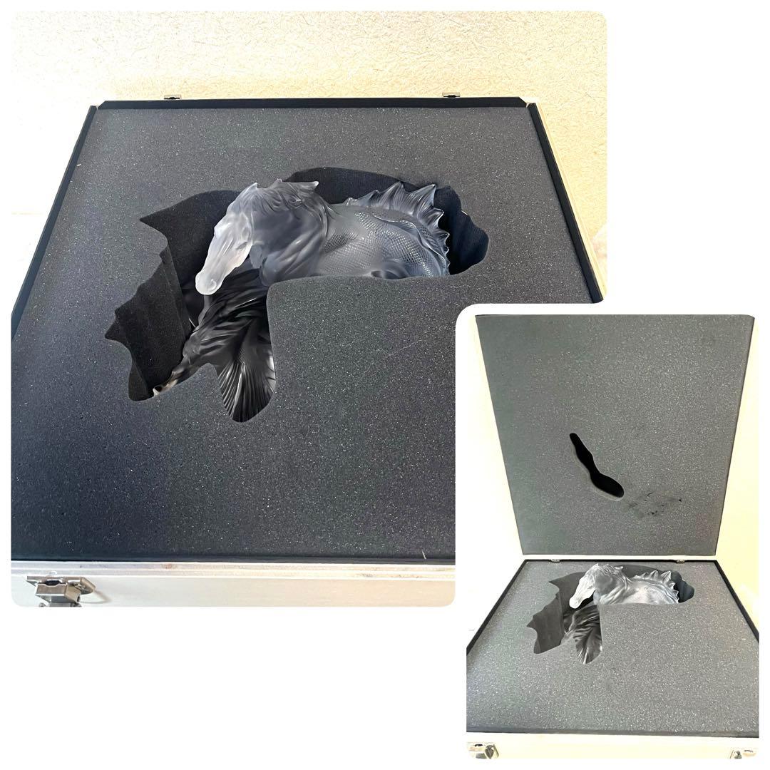 【世界188体限定】Lalique ポセイドンの馬　ラリック　クリスタル　希少