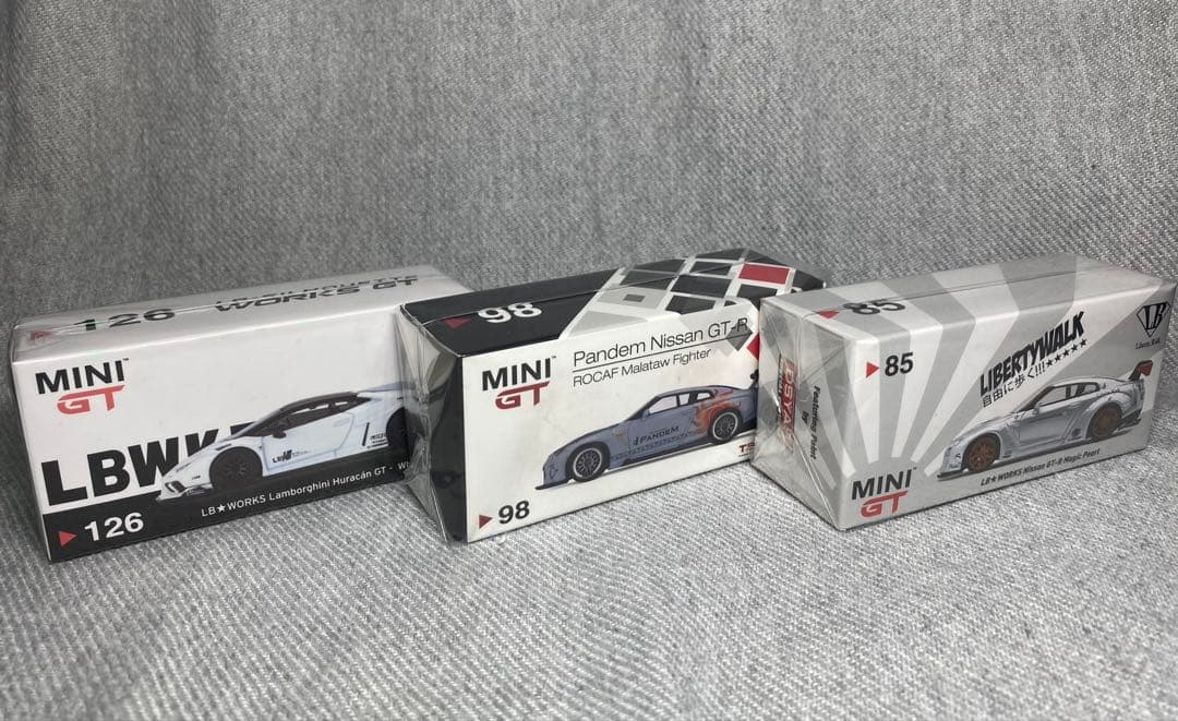 MINIGT パンデム R35 LBWK R35 ランボルギーニ　まとめ　3台