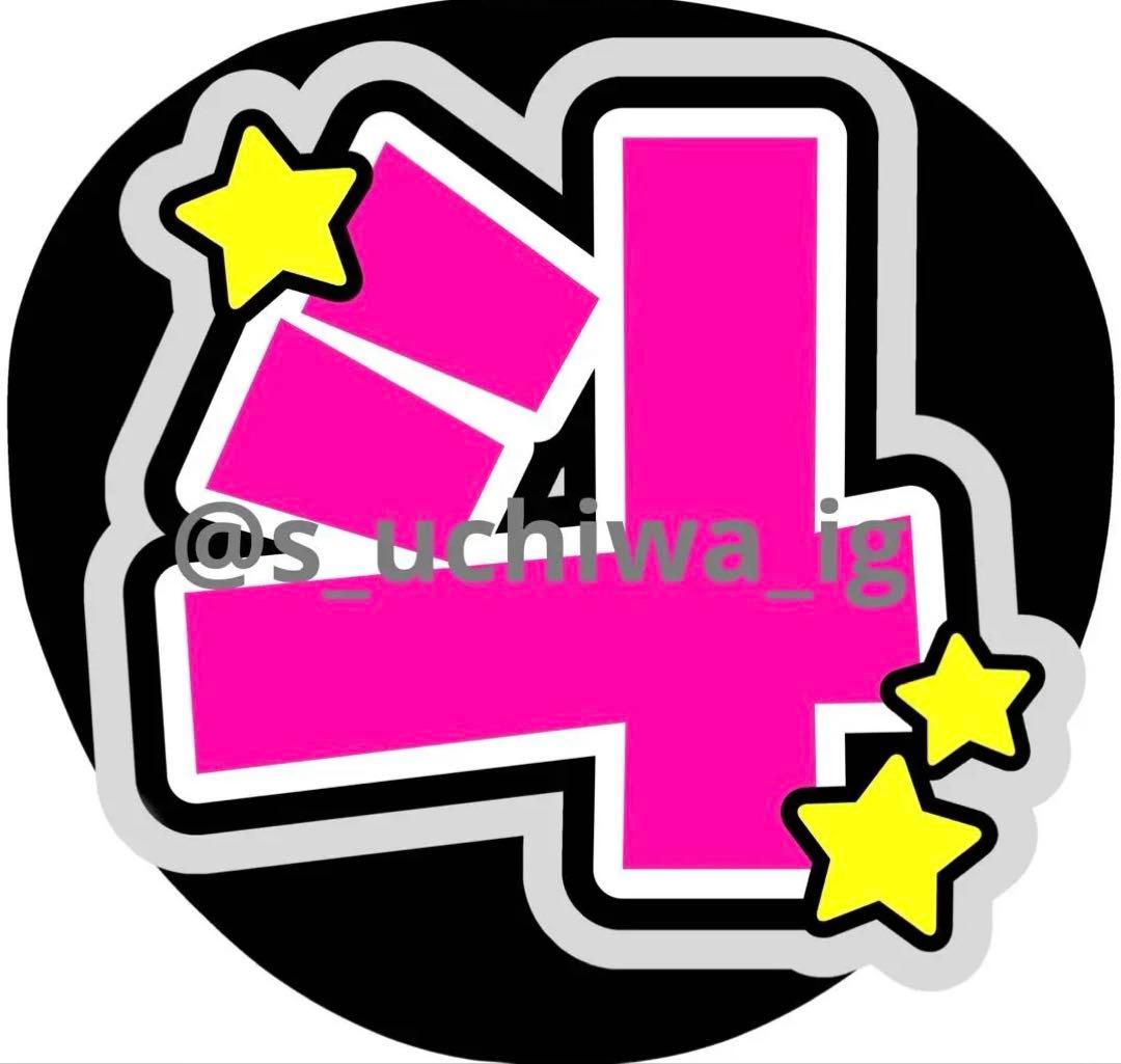 ( ・ ・̥ )様 うちわ文字 文字パネル