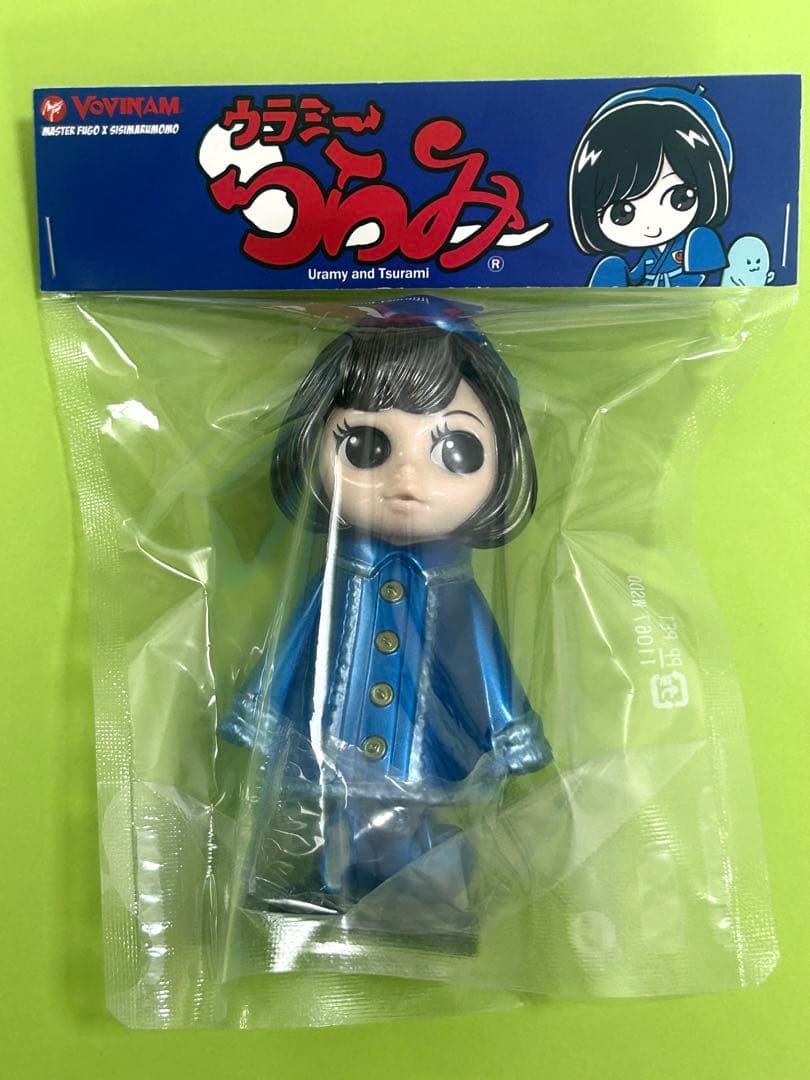 ステッカー付　ししまるもも　ソフビ ⑥ ウラミー つらみ