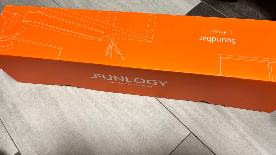 サウンドバー ブラック FUNLOGY Soundbar