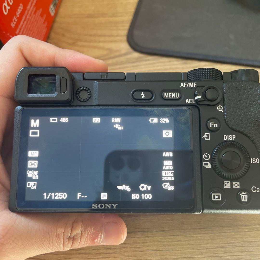 SONY α6400ミラーレス一眼カメラ