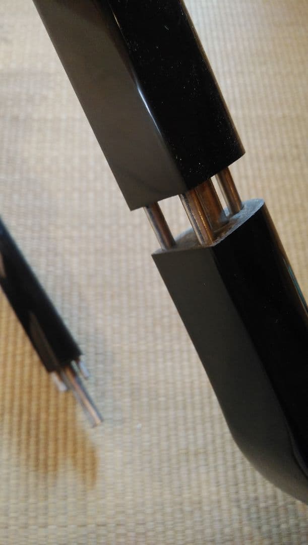 【廃盤品】組み立て式三線の棹のみ 三分割可能【今後入手不可】