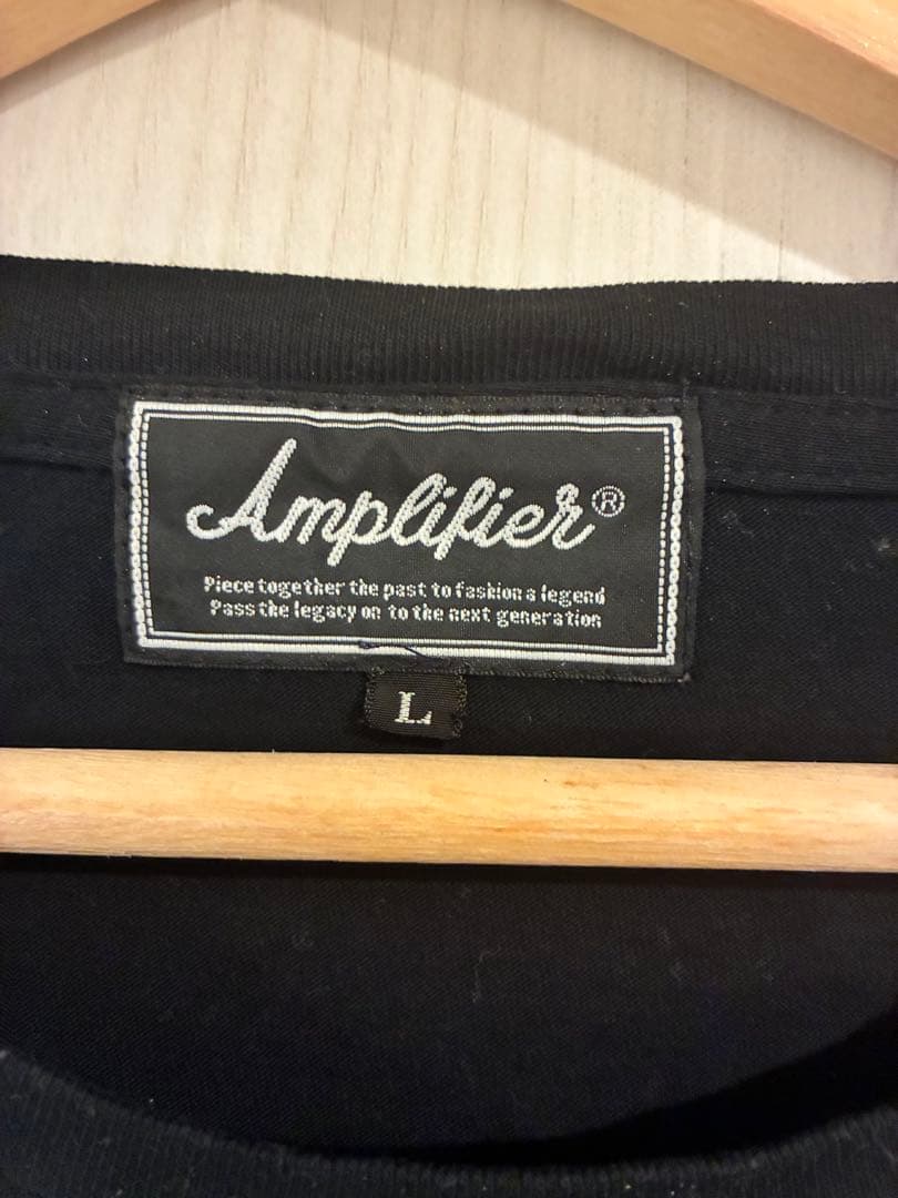 激レア！Amplifierブルーハーツ真島昌利マーシーTシャツ Lサイズ