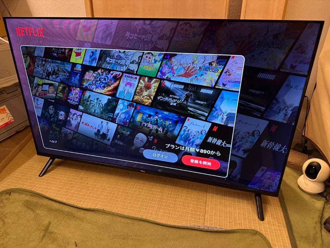 24年製未使用近！TCL 40S5400 スマートテレビ　40型　アプリ内蔵式