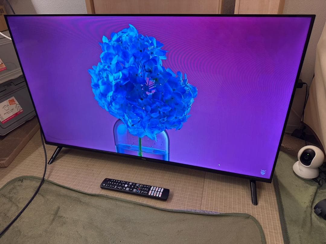 24年製未使用近！TCL 40S5400 スマートテレビ　40型　アプリ内蔵式