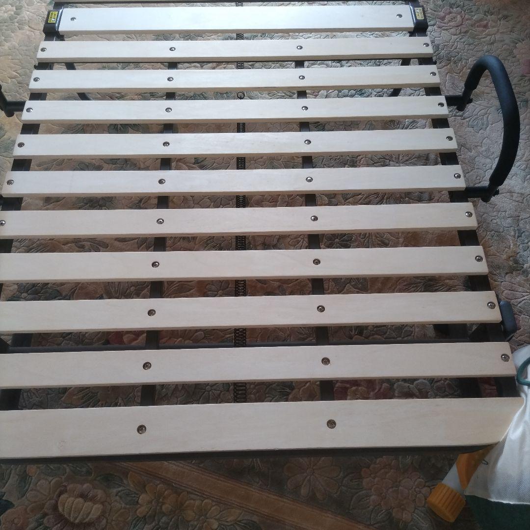 折りたたみベッド 木製スラット