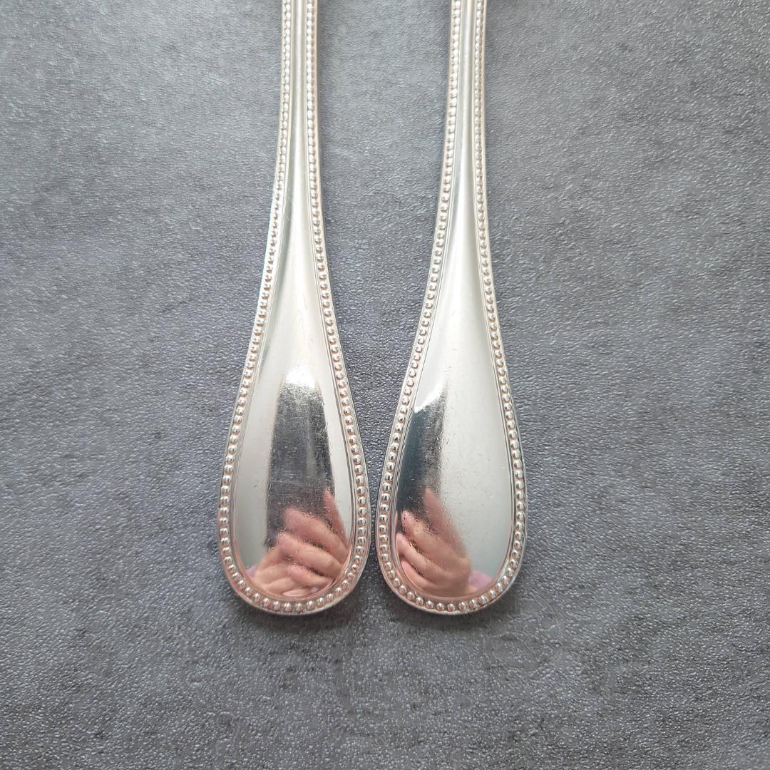 希少 クリストフル パール スタンダードフォーク 2点