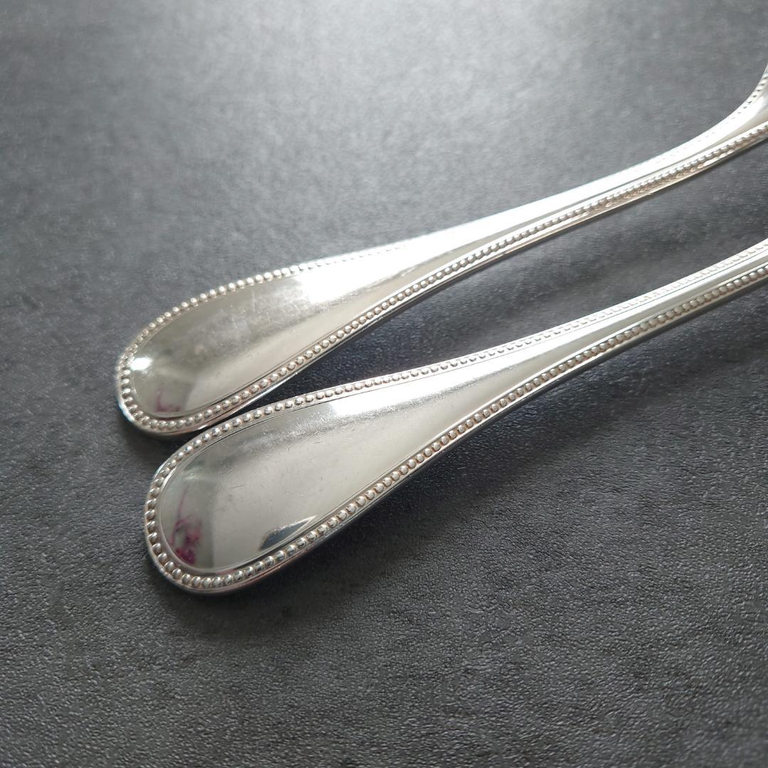 希少 クリストフル パール スタンダードフォーク 2点