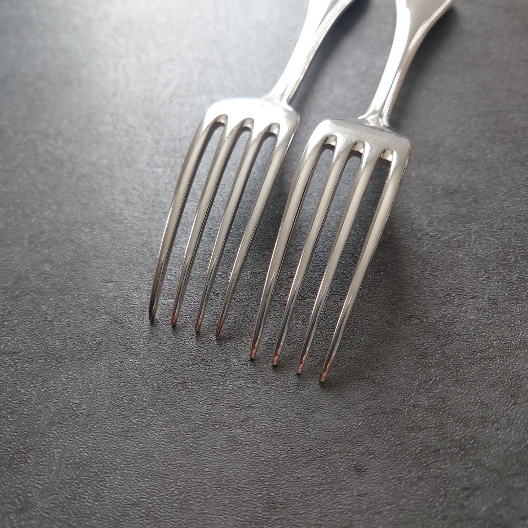 希少 クリストフル パール スタンダードフォーク 2点