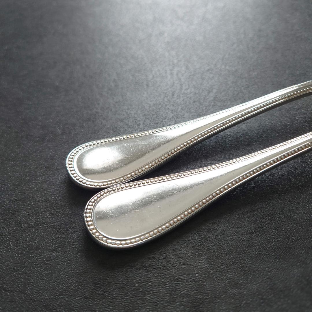 希少 クリストフル パール スタンダードフォーク 2点