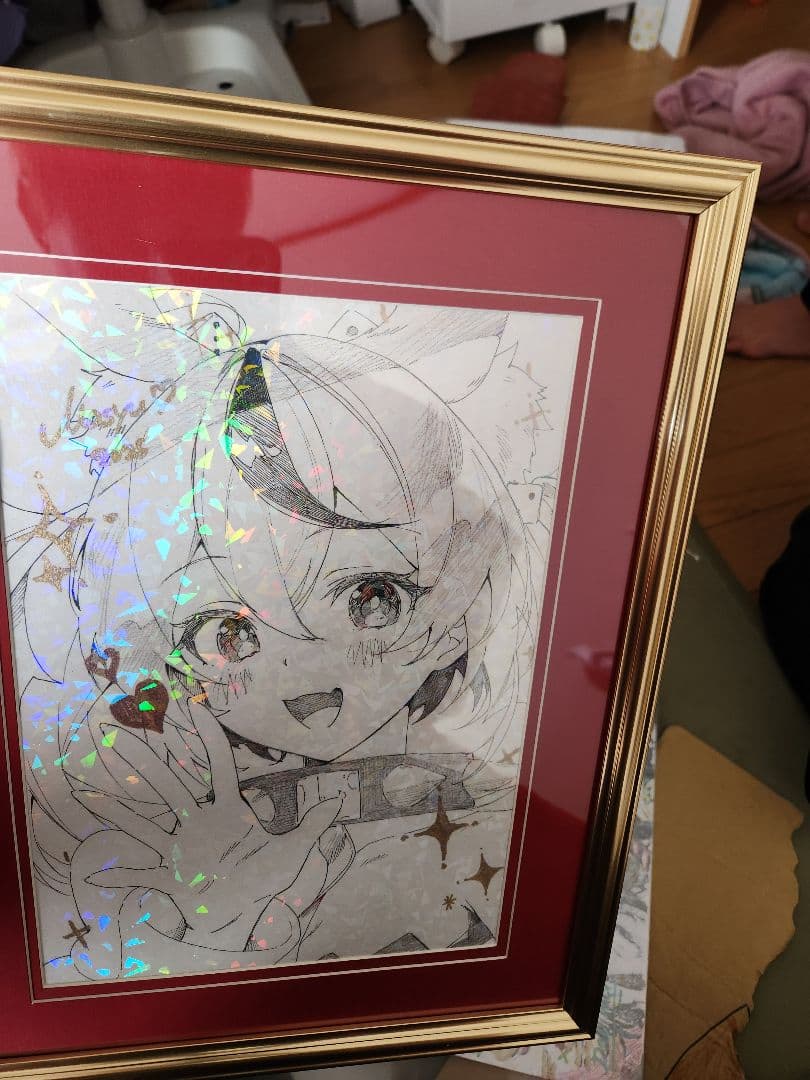 【限定一品】マシュ様描き下ろしハコス・ベールズイラストホログラム仕様