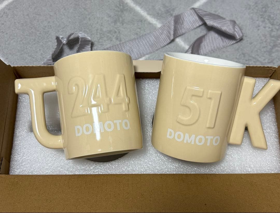 DOMOTO FanMeeting ペアマグカップ　アクリルブロック　ショッパー