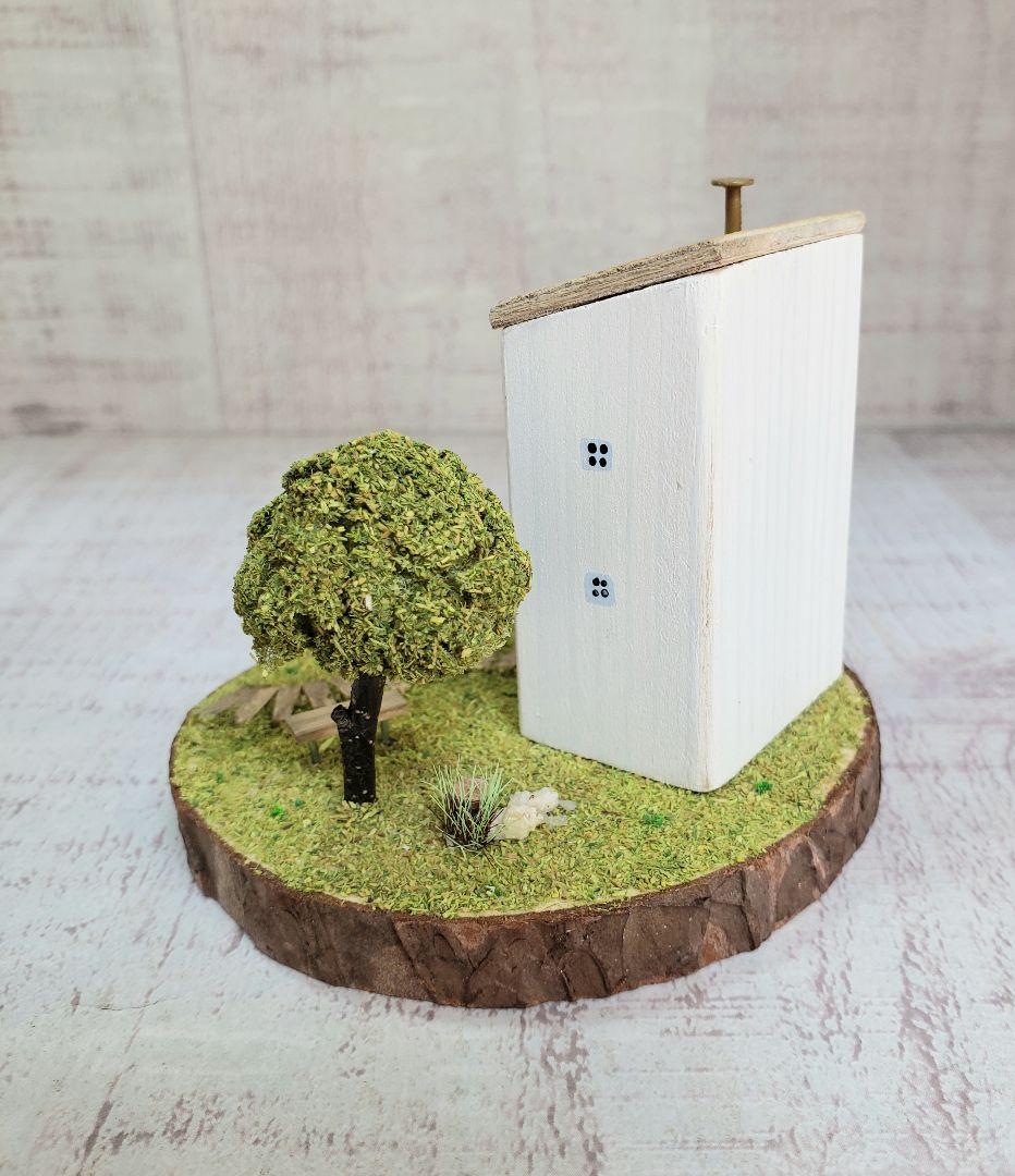 *ころころほたる様お取り置き3点*ミモザのある風景｜ミニチュア｜ ハンドメイド