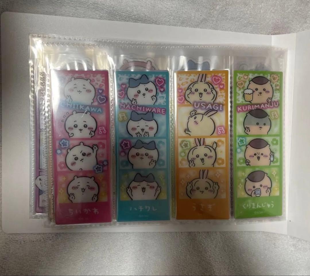 ちいかわ ブックマークコレクション ファイル＋ブックマーク61枚