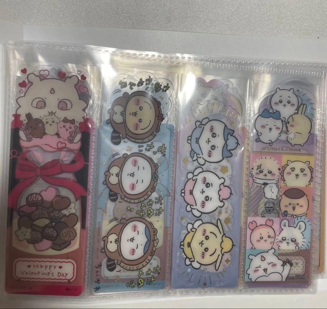 ちいかわ ブックマークコレクション ファイル＋ブックマーク61枚