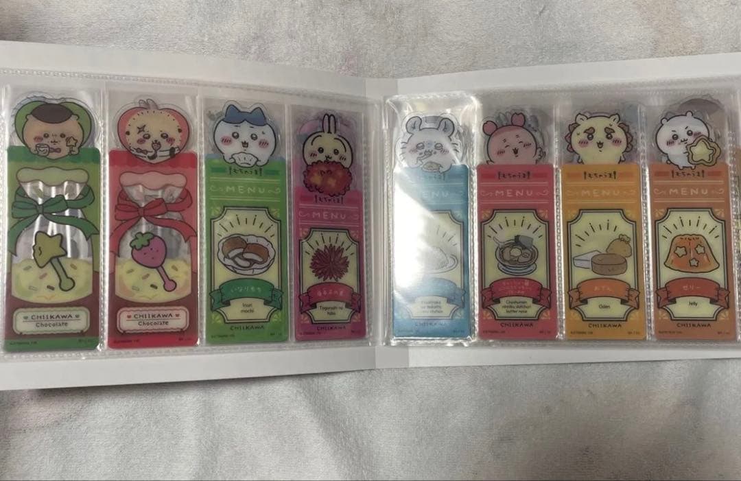 ちいかわ ブックマークコレクション ファイル＋ブックマーク61枚