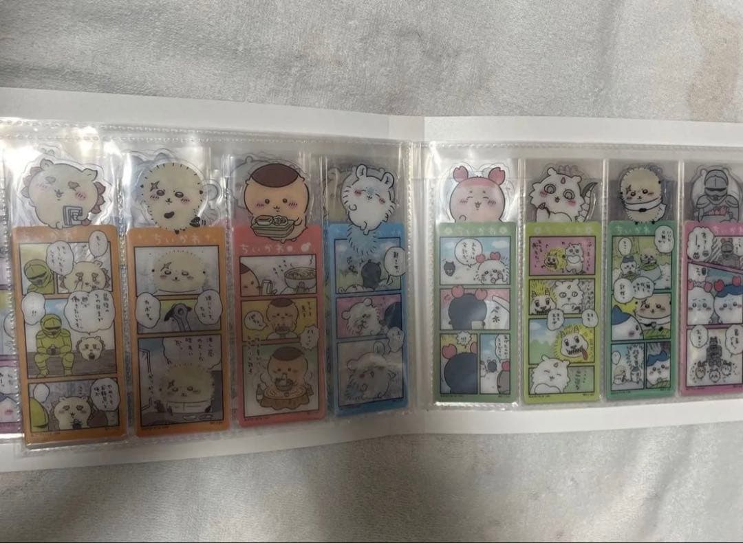 ちいかわ ブックマークコレクション ファイル＋ブックマーク61枚