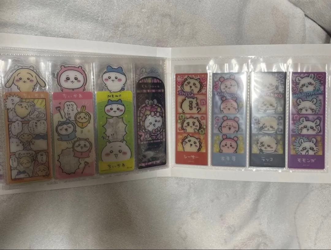 ちいかわ ブックマークコレクション ファイル＋ブックマーク61枚