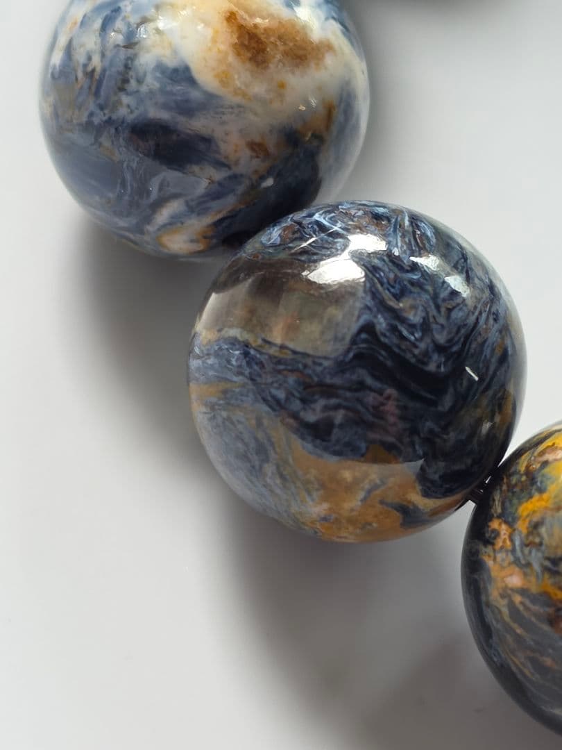 15.5mm　大玉✨　希少　ブルーピーターサイト　ブルーピーターサイトシリカ