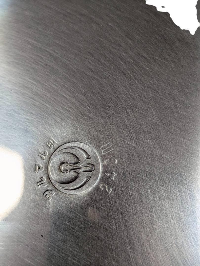 日本アルミ ツルマル印 角型蒸し器 3段 24㎝ 新品/未使用 日本製