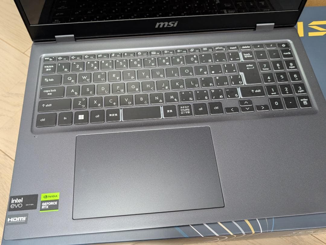 Windowsノート本体 MSI Prestige-16-AI-Studio-B1VGG-4025JP