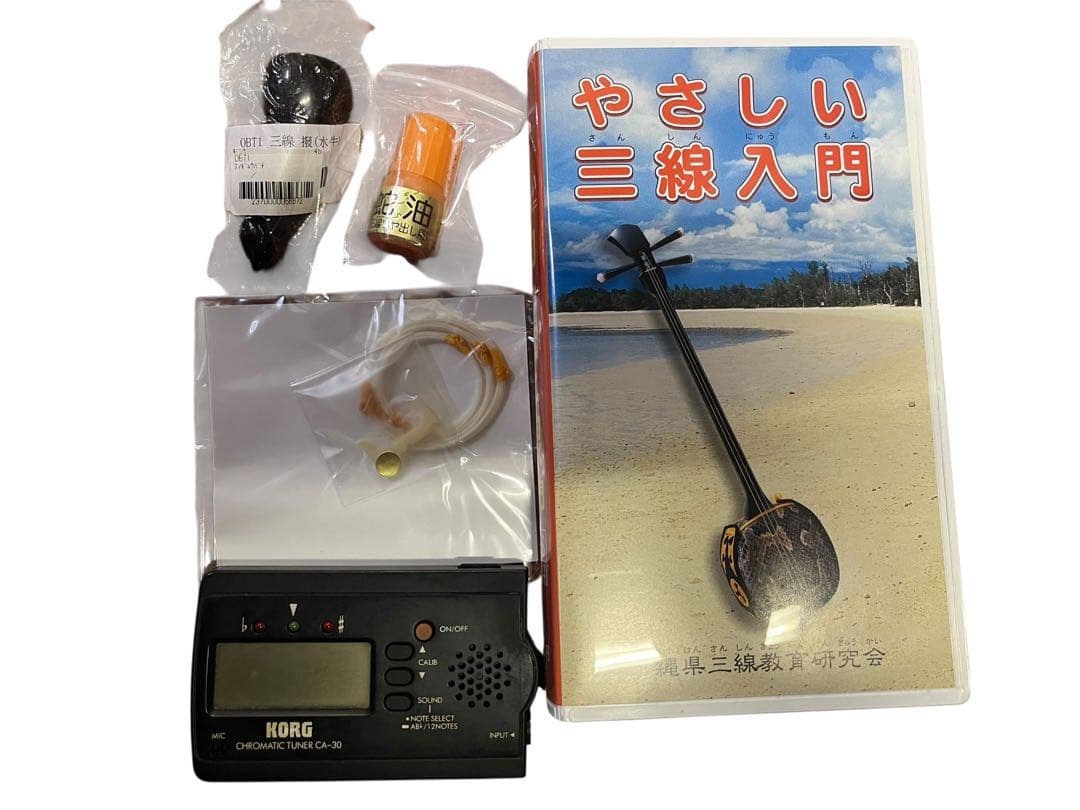 三線本体 沖縄三線 琉線 RS100 ソフトケース付 ビデオ教材付