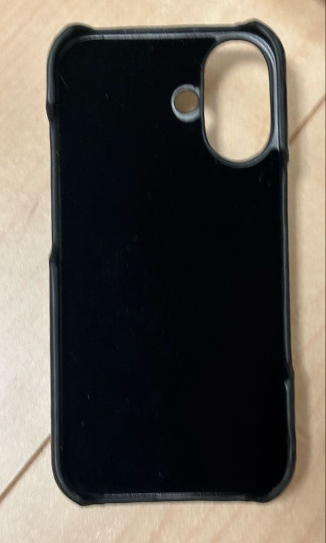 pium 千鳥柄フロントリボンiPhoneケース