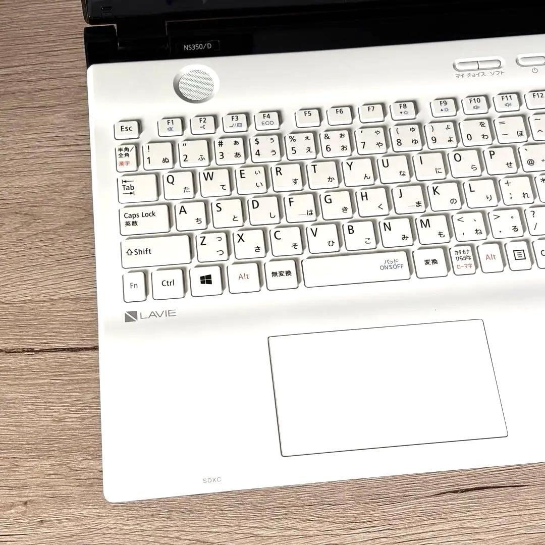 0035【大容量！】1000GB 美品 NEC カメラ オフィス ホワイト 白