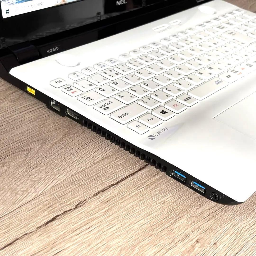 0035【大容量！】1000GB 美品 NEC カメラ オフィス ホワイト 白