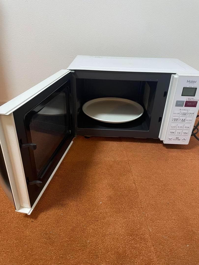 美品 ハイアール オーブンレンジ 電子レンジ JM-V16C ヘルツフリー