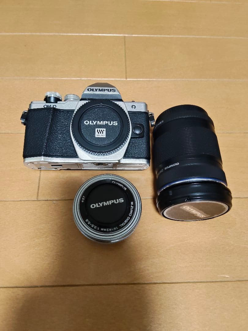 OLYMPUS OM-D E-M10 Mark II 本体と望遠レンズ