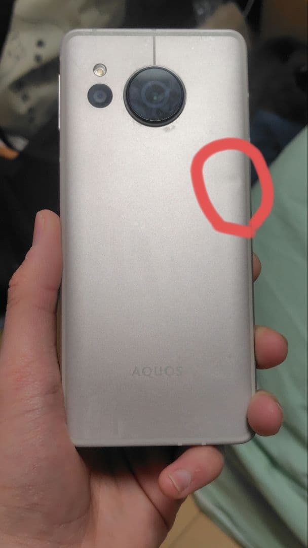 【ジャンク】AQUOS sense8 SIMフリー SH-M26 ライトカッパー