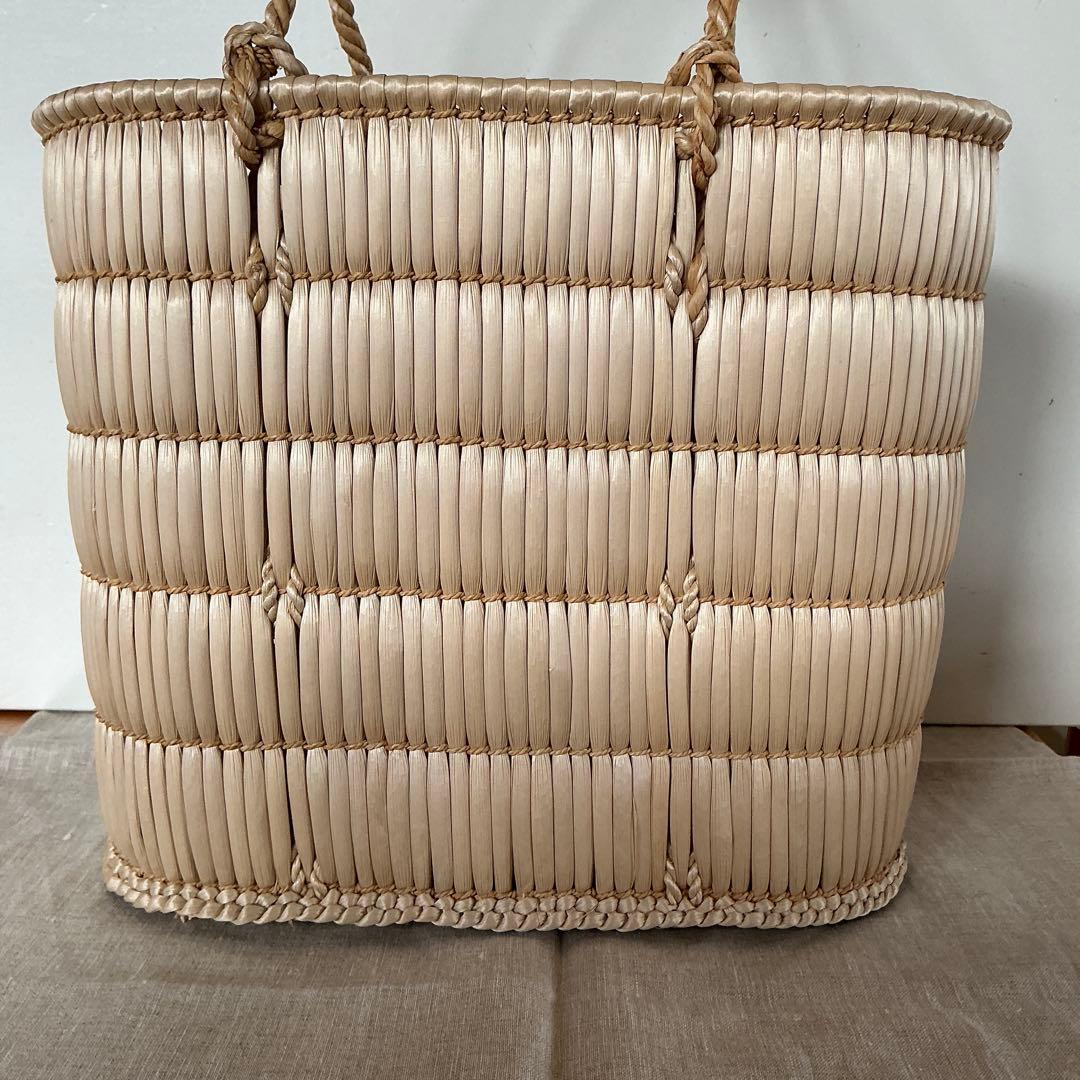 がま細工　がまバッグ
