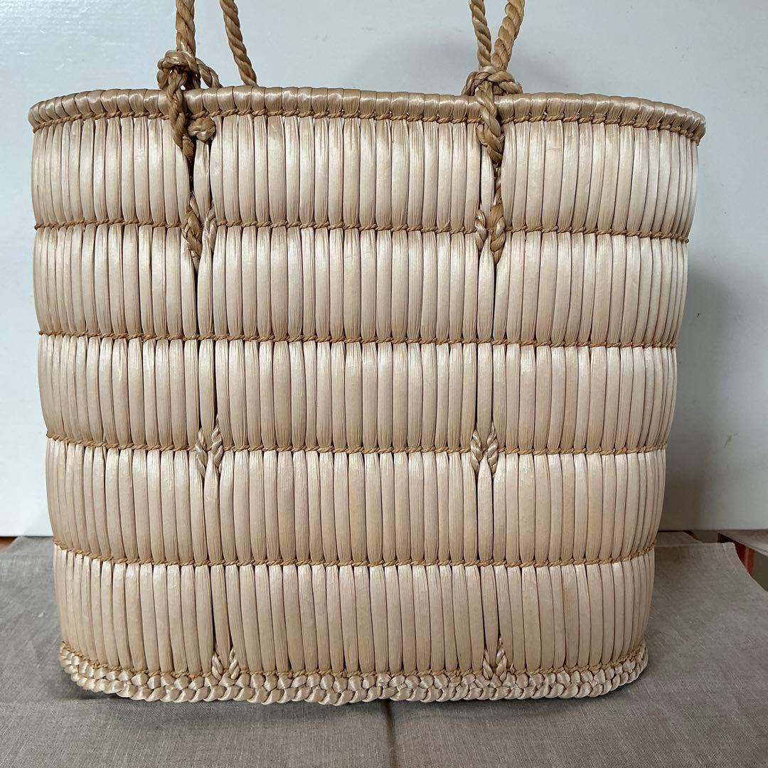 がま細工　がまバッグ