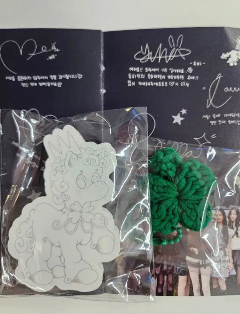 Hearts2Hearts エイナ クローバー　直筆メッセージカード セット