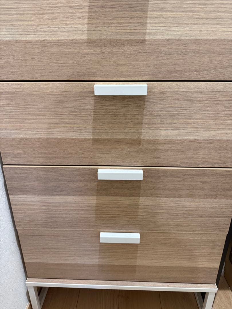 【完成品】IKEA 4段チェスト 3/24迄の限定出品！組み立て不要・即発送